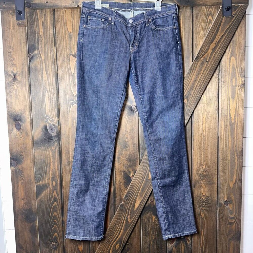 Citizens Of Humanity Ava Jeans In Electric Guitar 222 Straight Dark